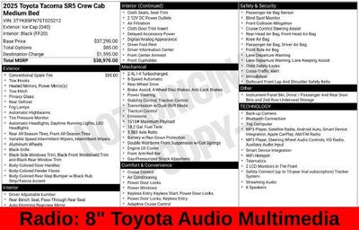 2025 Toyota Tacoma SR5