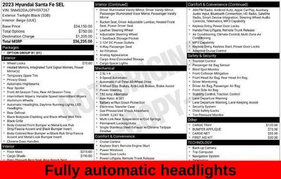 2023 Hyundai Santa Fe SEL