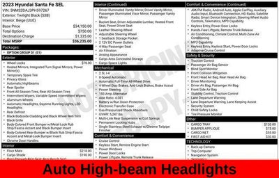 2023 Hyundai Santa Fe SEL