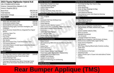 2023 Toyota Highlander Hybrid XLE
