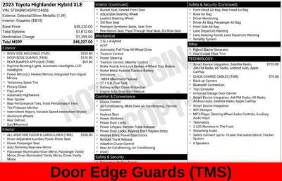 2023 Toyota Highlander Hybrid XLE