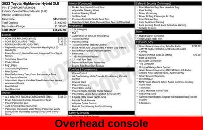 2023 Toyota Highlander Hybrid XLE