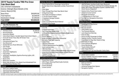 2019 Toyota Tundra TRD Pro