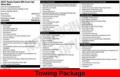 2022 Toyota Tundra SR5