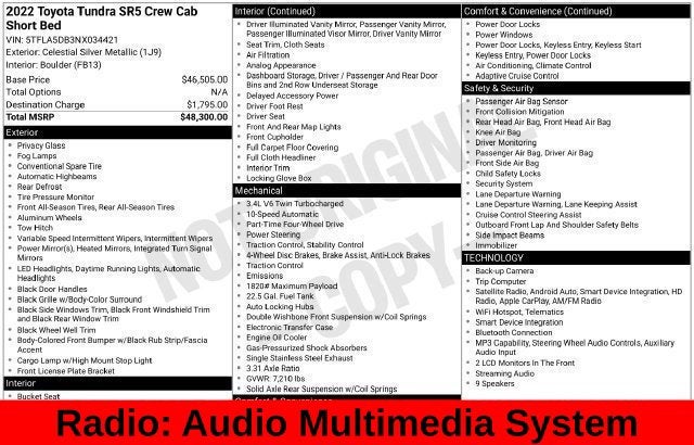 2022 Toyota Tundra SR5