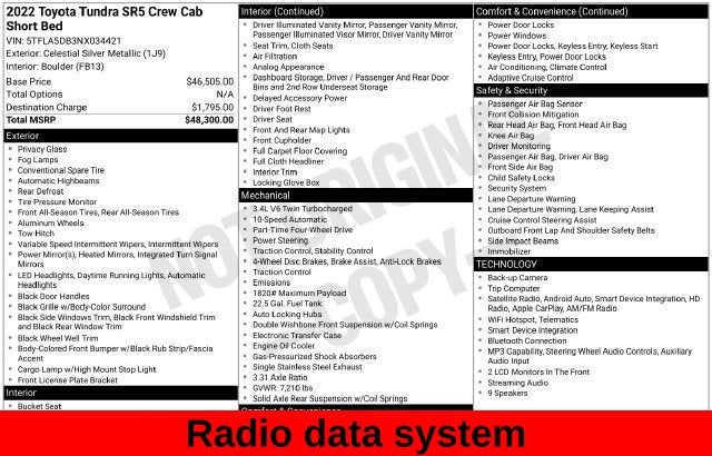 2022 Toyota Tundra SR5
