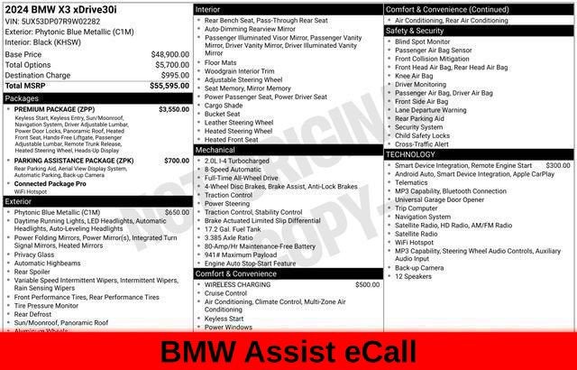 2024 BMW X3 30i - Photo 71