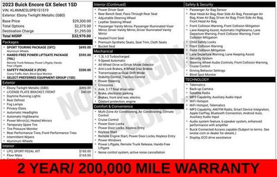 2023 Buick Encore GX Select