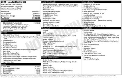 2024 Hyundai Elantra SEL