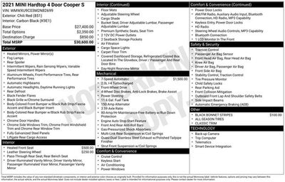 2021 MINI Cooper S Cooper S